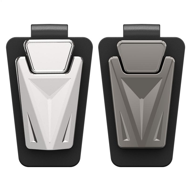 Car Accessories You Must Have - Sonnenbrillenhalter für Auto, Metallvisier-Clip-Halter für Brillen,