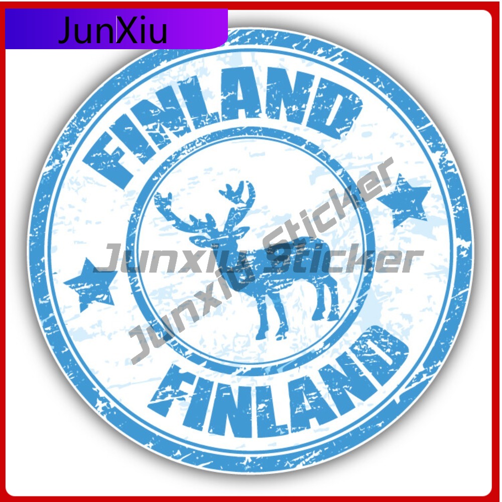 Car Accessories You Must Have - Finland Deer Grunge Anime Must-Have, lichtbeständig,