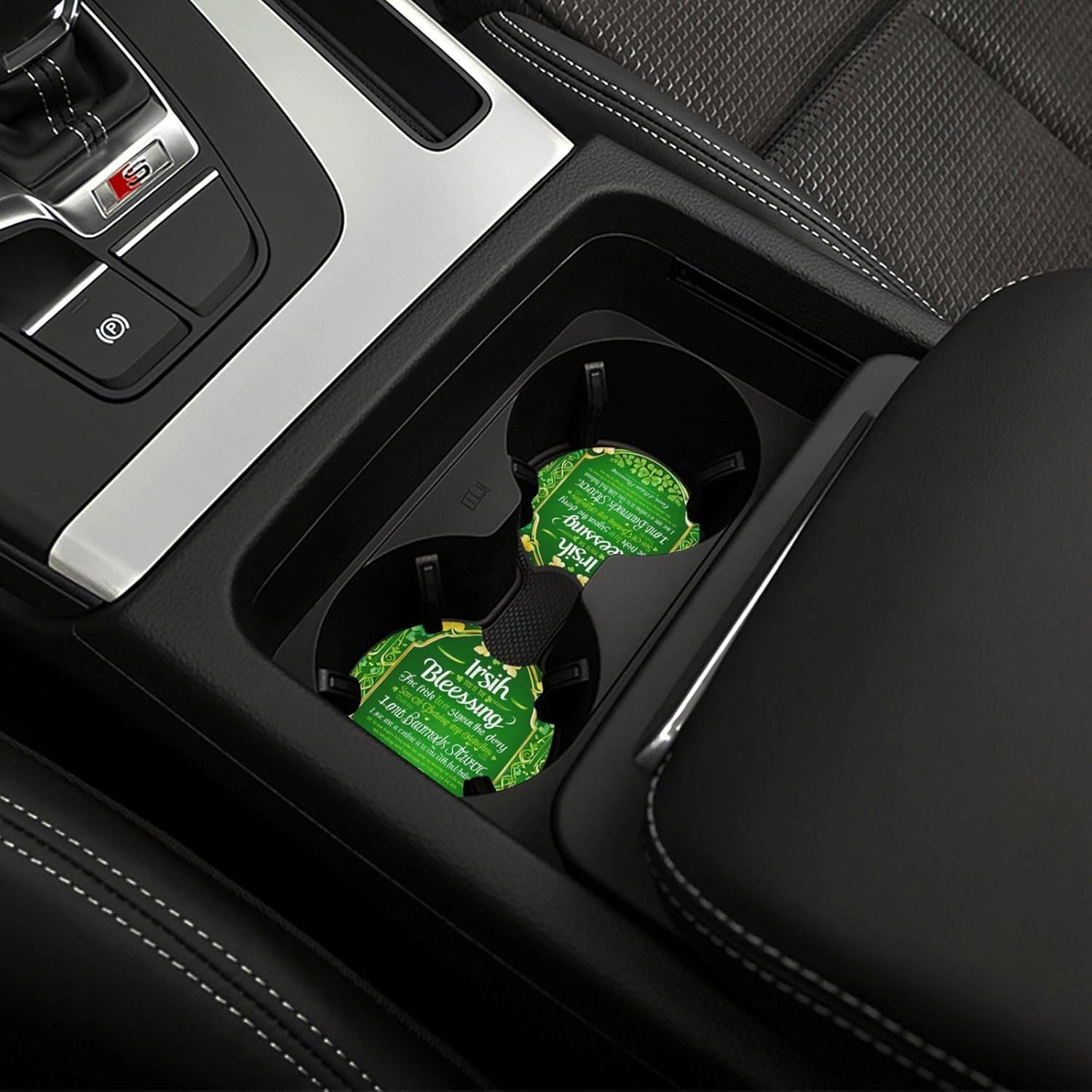Car Accessories For Women - Irish Blessing St. Patrick's Day Print