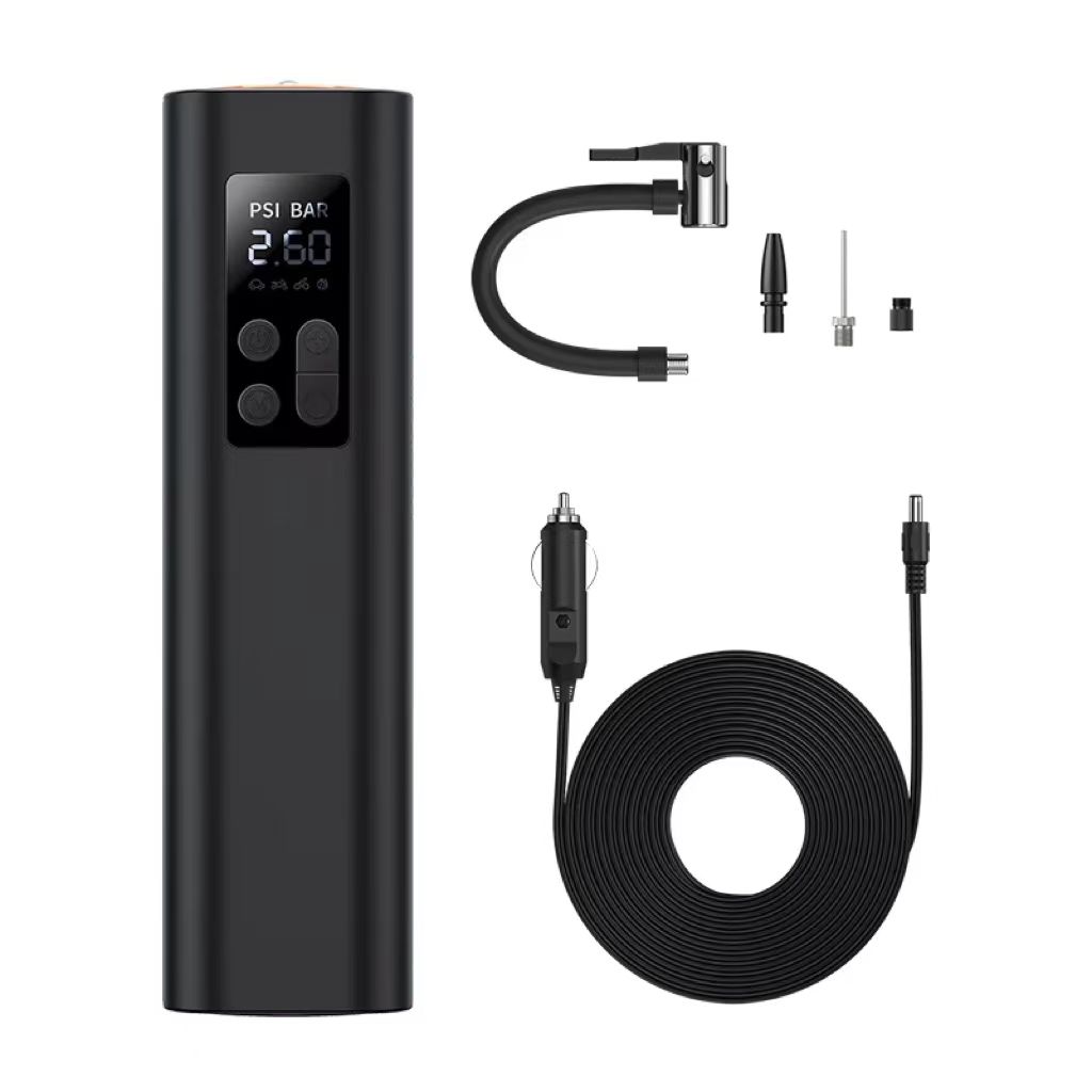 Tire Pressure Monitor - Mini Tragbarer ABS-Kunststoff Kabelloser Digitaler Reifenfüller