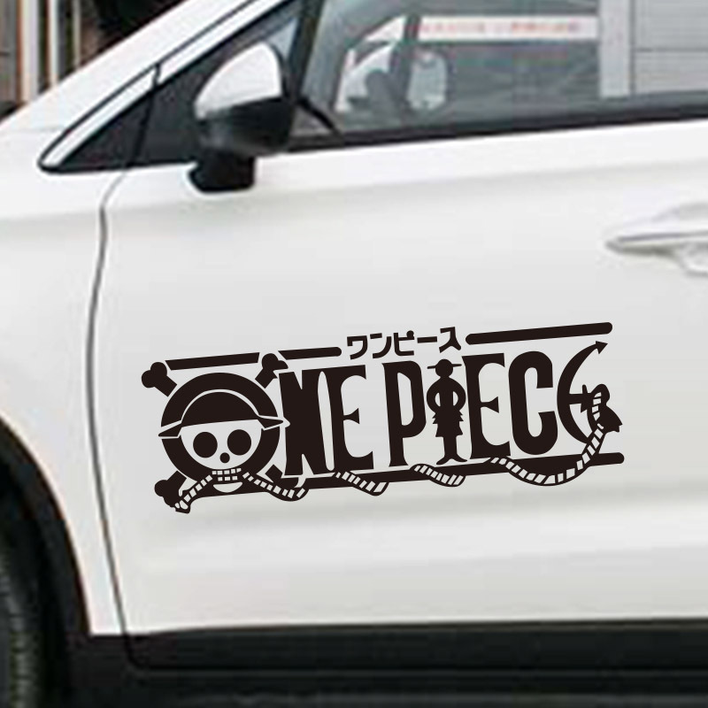 Car Accessories Japanese - One Piece Anime Persönlichkeit Cartoon Auto