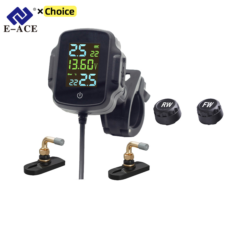 Tire Pressure Monitor - Motorrad TPMS USB Ausgang mit QC