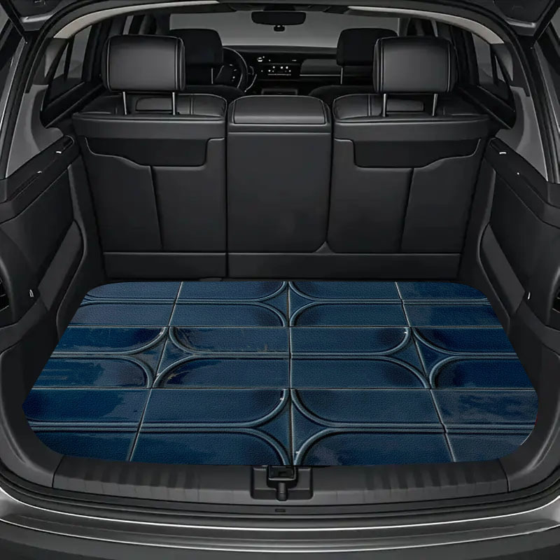 Car Accessories You Must Have - 1 Stück Kofferraummatte mit Aufdruck, ein