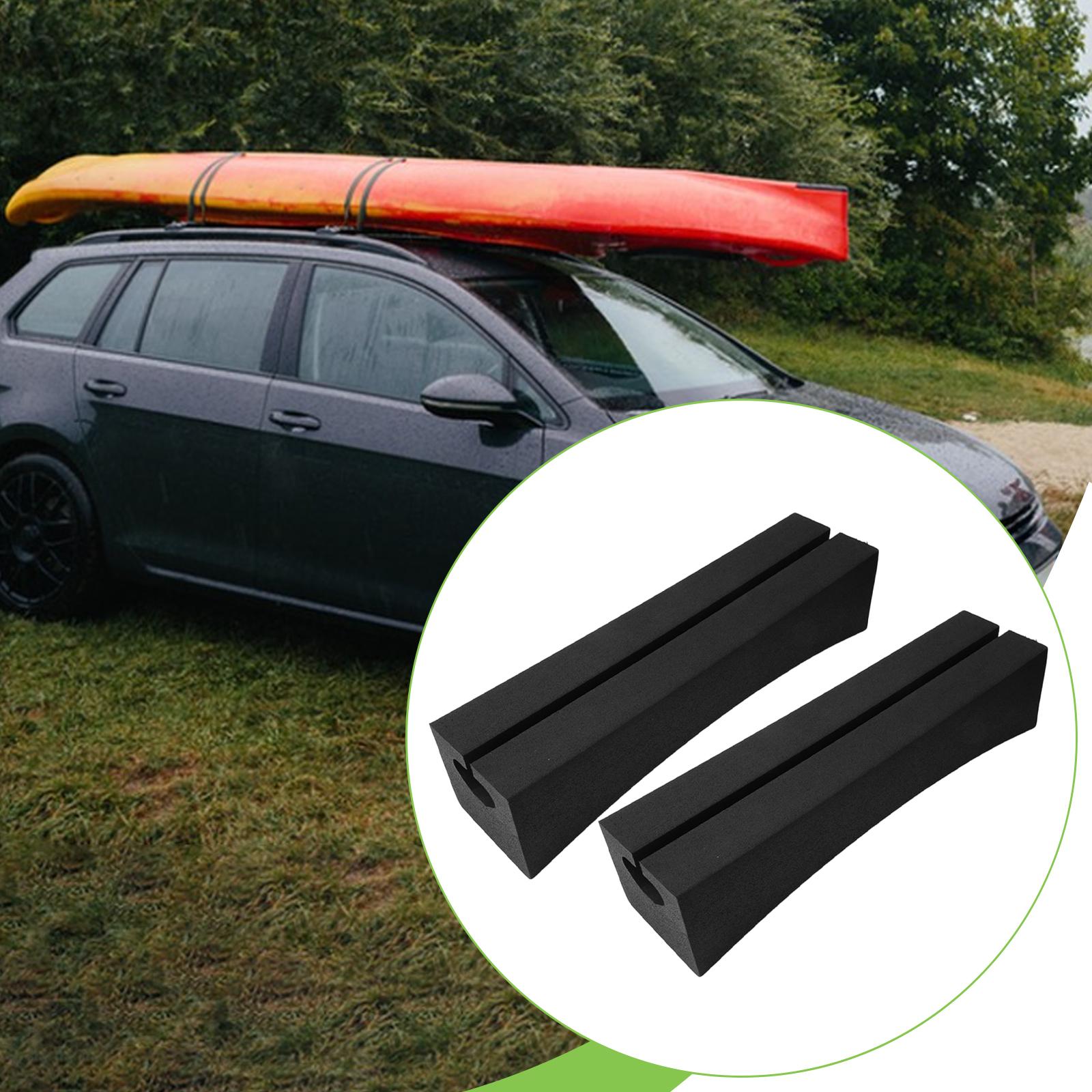 Car Accessories Roof Rack - Universelles Kajak-Trägersystem Weich Gepolsterte Autodachträger für