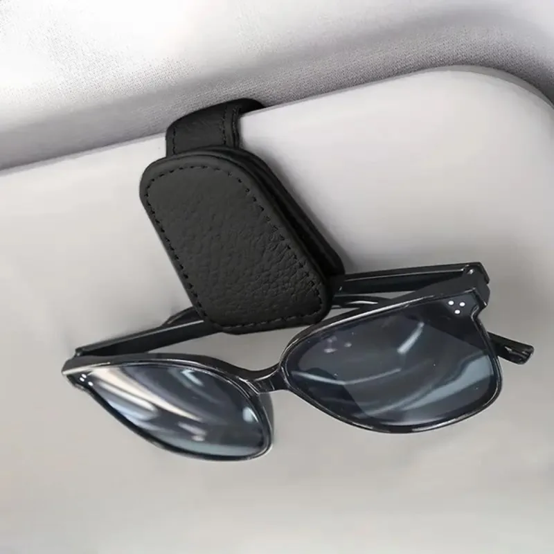 Car Accessories Outside - Auto-Sonnenblenden-Brillenhalter Sonnenbrillenclip Ticket- und Kartenclip Multifunktionaler