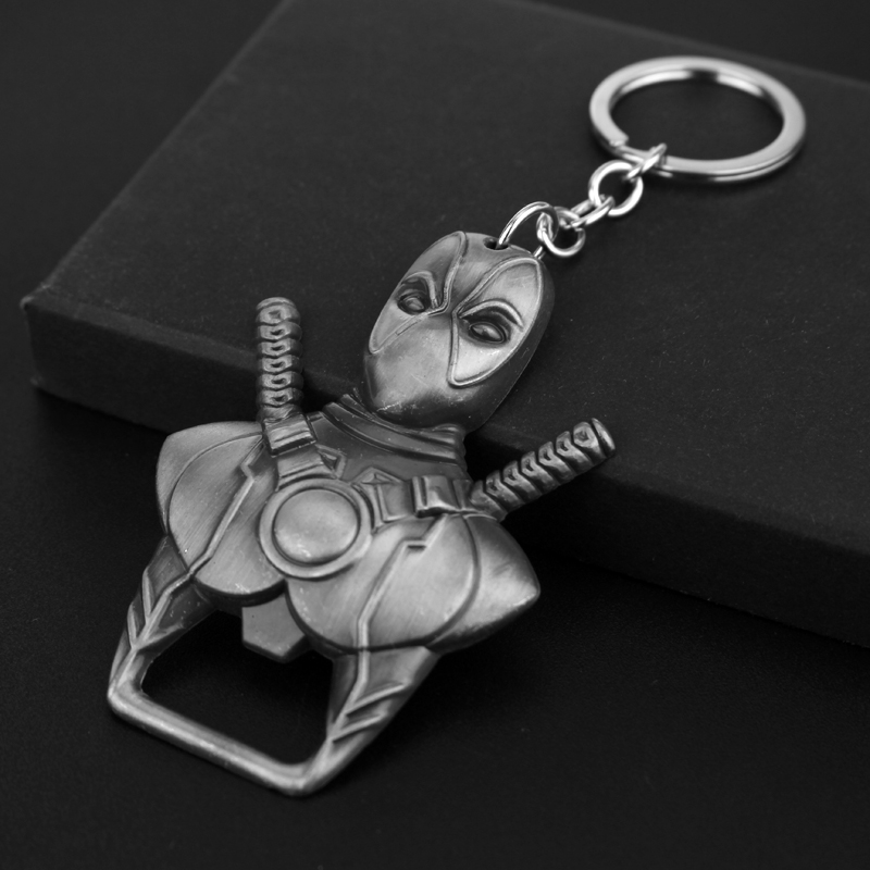 Car Accessories For Women - Deadpool Schlüsselanhänger, trendiger personalisierter Schlüsselanhänger, Flaschenöffner,
