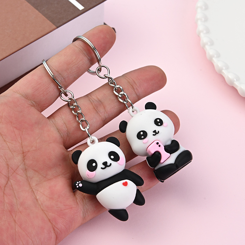 Niedlicher Cartoon-Panda-Paar- – Car Accessories Gift Ideas Bewertung und Preis