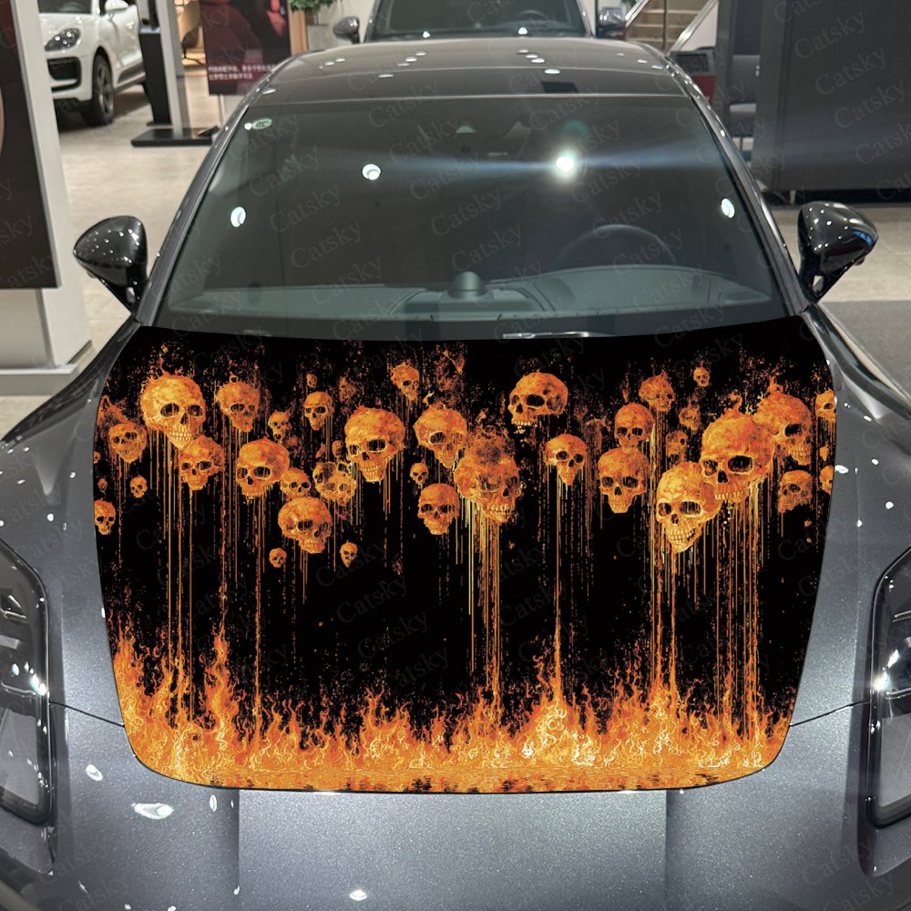 Flammen- und Totenkopf-Aufkleb – Car Accessories Gift Ideas Bewertung und Preis