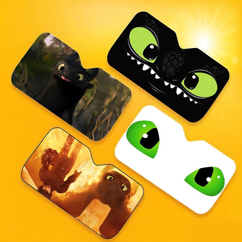 Cartoon EYE Toothless Windschu – Car Accessories Outside Bewertung und Preis