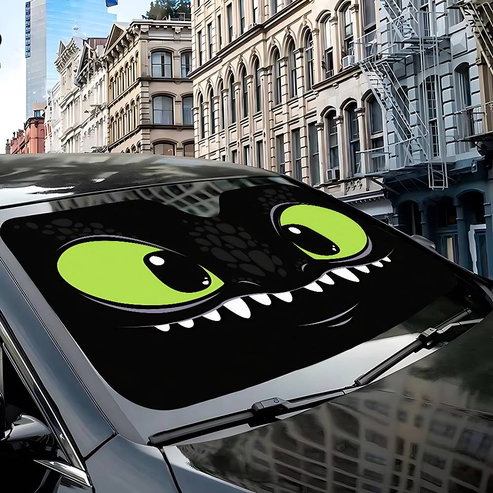 Cartoon EYE Toothless Windschu – Car Accessories Outside Bewertung und Preis