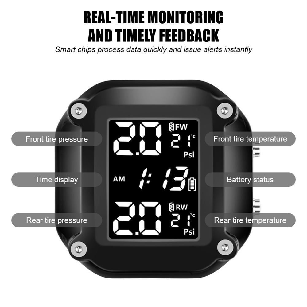 Motorrad-Reifendrucküberwachun – Tire Pressure Monitor Bewertung und Preis