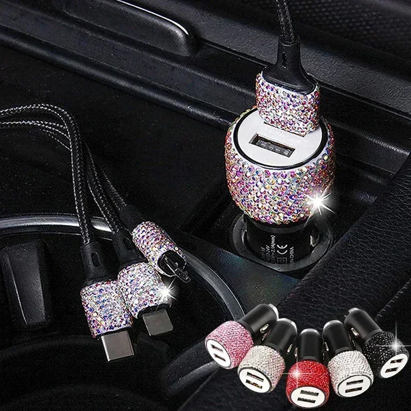 USB-Autoladegerät 5V 2.1A Dual – Car Accessories For Women Bewertung und Preis
