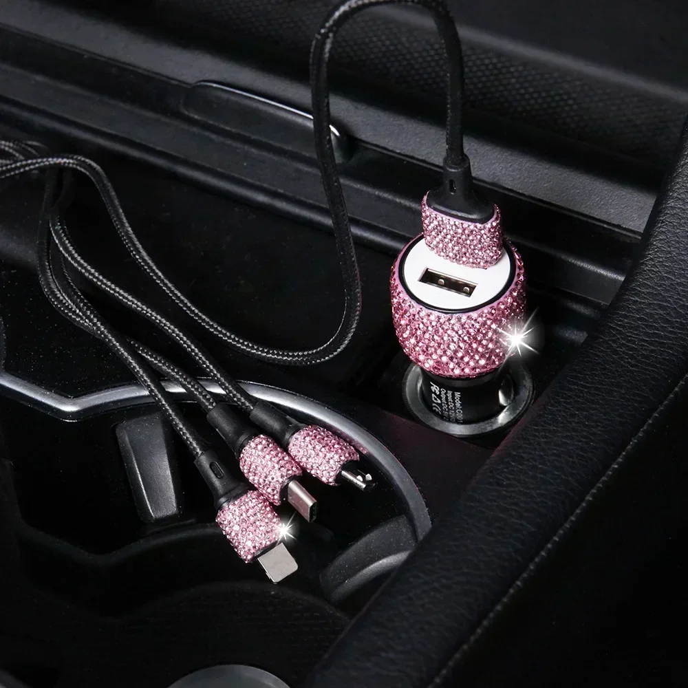 USB-Autoladegerät 5V 2.1A Dual – Car Accessories For Women Bewertung und Preis