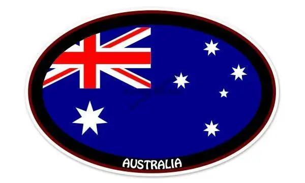 AUS Australien Flagge Karte Em – Car Accessories Australia Bewertung und Preis