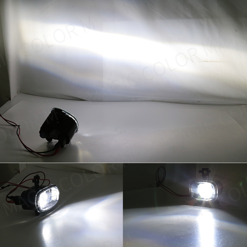2pcs led nebels chein werfer f – Car Accessories Nissan Xtrail Bewertung und Preis