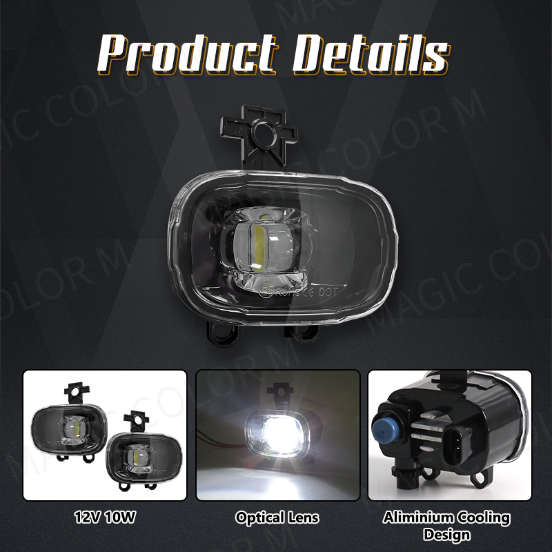2pcs led nebels chein werfer f – Car Accessories Nissan Xtrail Bewertung und Preis