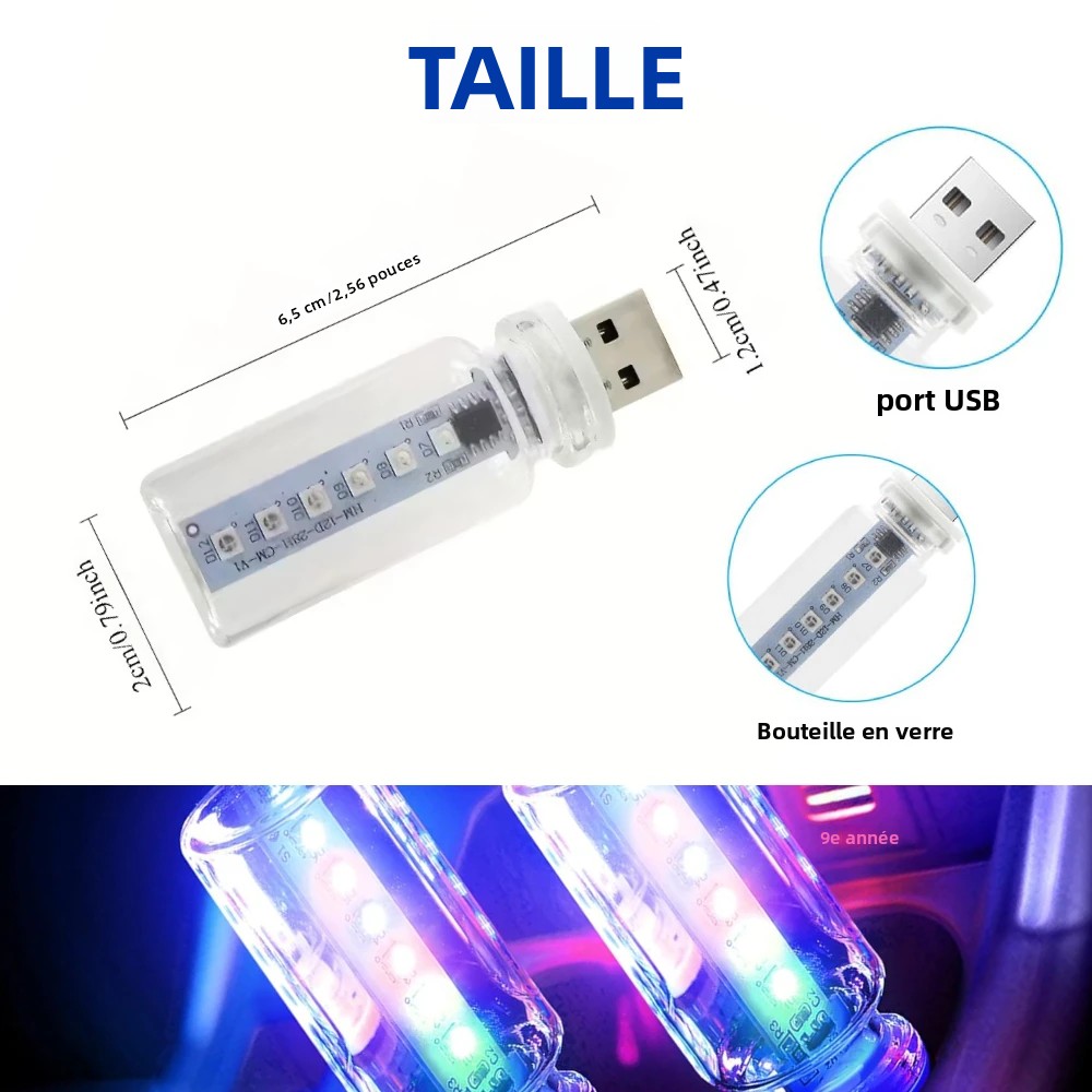 RGB LED Ambientelicht 13 Modi  – Car Accessories Gift Ideas Bewertung und Preis