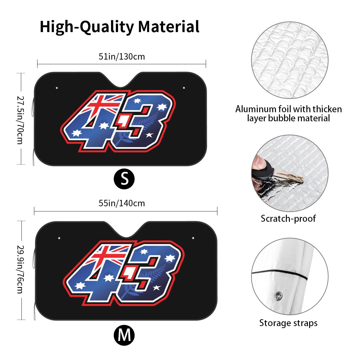 Jack Miller Nummer 43. Austral – Car Accessories Australia Bewertung und Preis