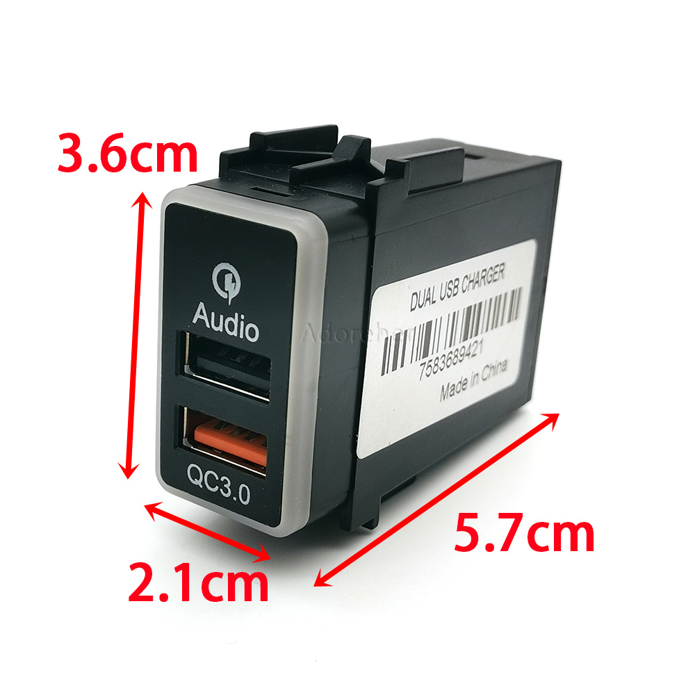 12V/24V Auto QC3.0 USB-Eingang – Car Accessories Nissan Xtrail Bewertung und Preis