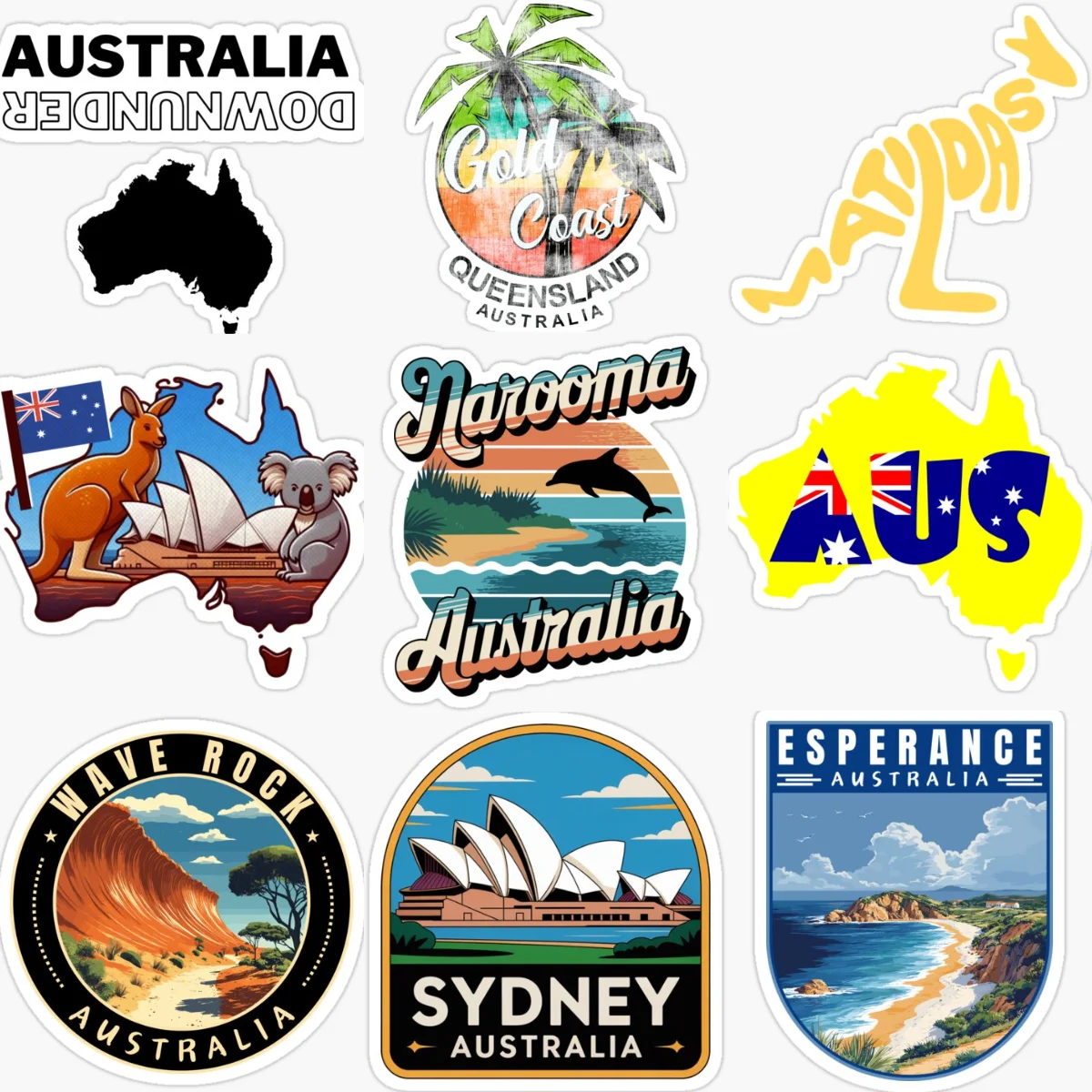 AUS Australien Flagge Karte La – Car Accessories Australia Bewertung und Preis