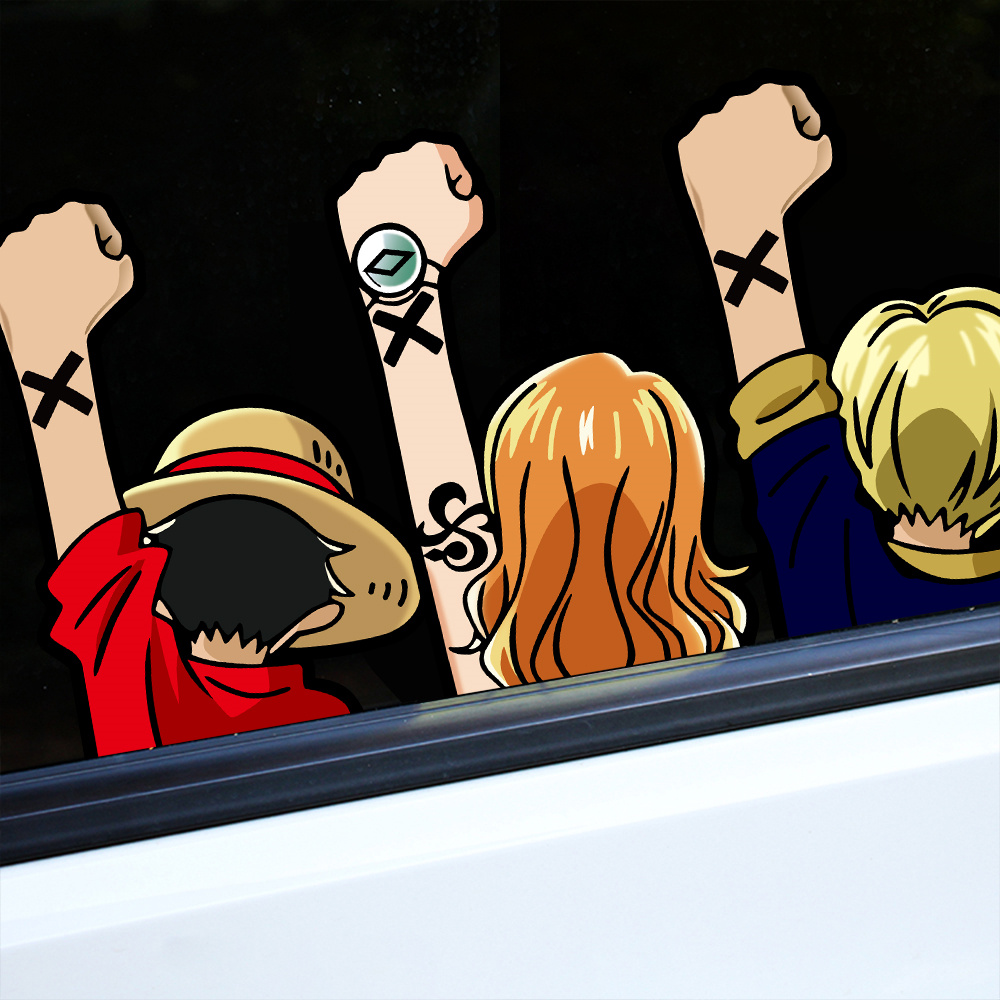 One Piece 12cm kreative Autoau – Car Accessories Japanese Bewertung und Preis