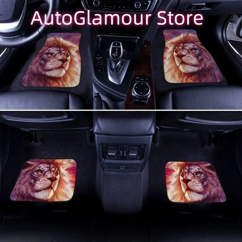 Warrior Lion Auto-Fußmatten, i – Car Accessories Gift Ideas Bewertung und Preis